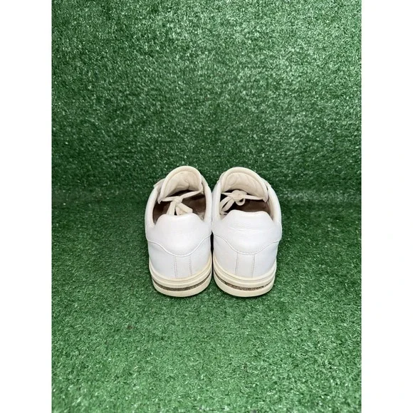 Birkenstock Shoes Low Bend White Leather Casual Sneakers Womens Size 9 EU 40 - Picture 6 of 9